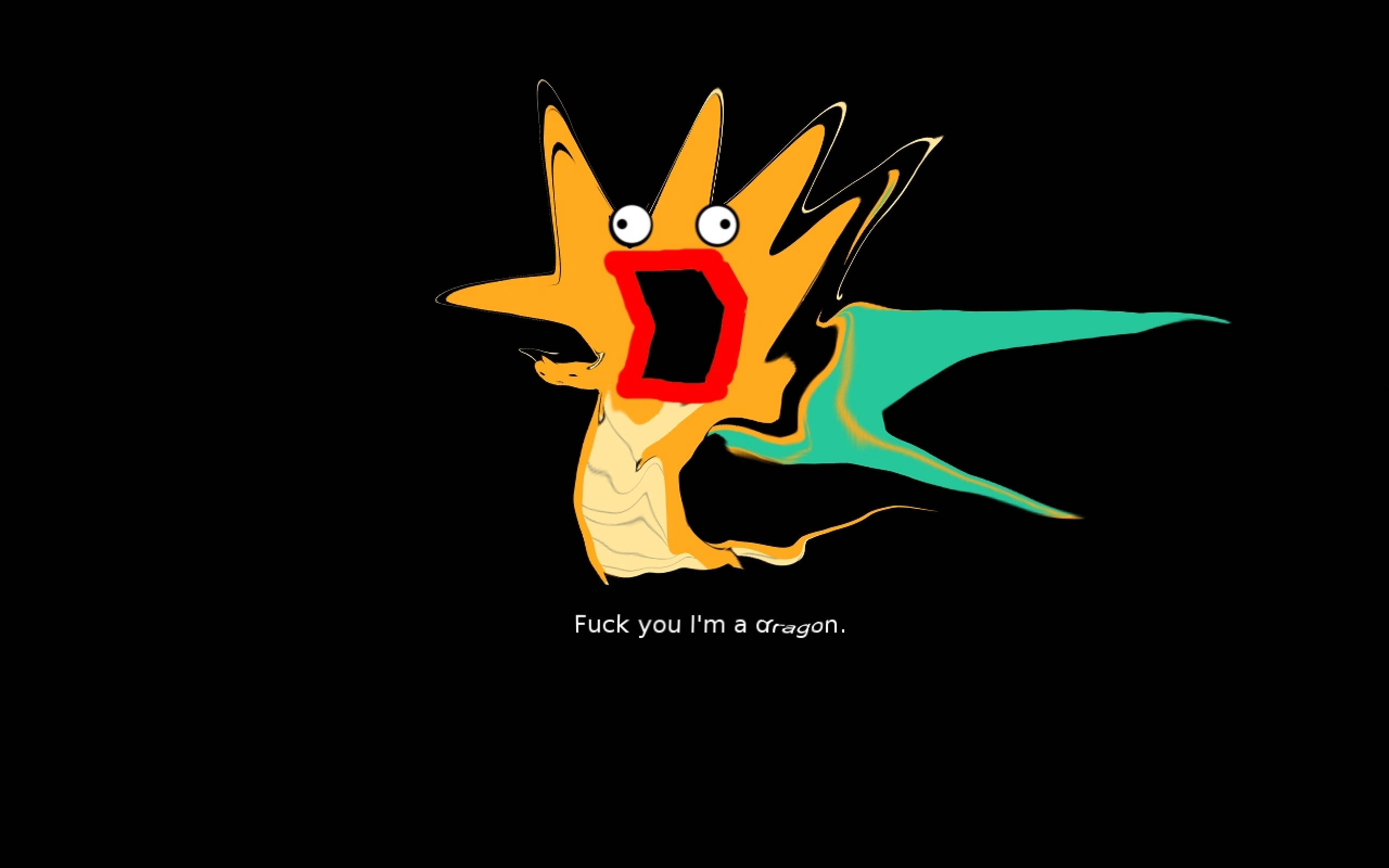 Morsom Anime Dragonite Bakgrunner