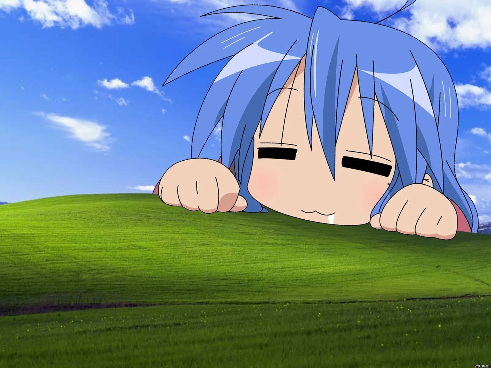 Morsom Anime Konata Izumi Bakgrunner