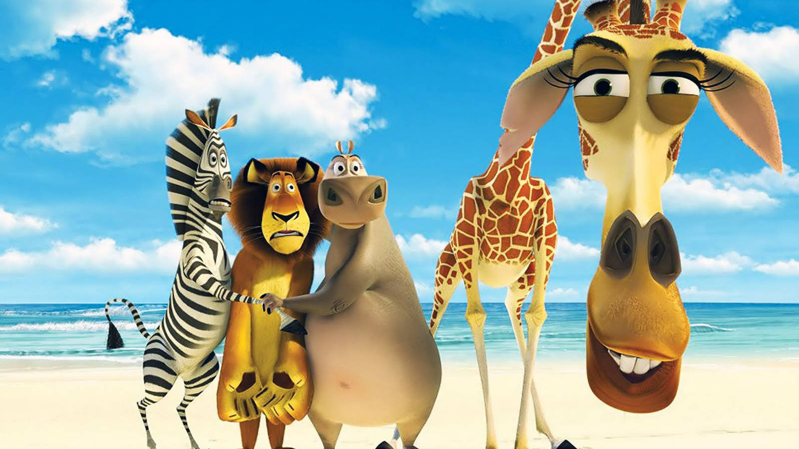 Morsom Anime Madagaskar Bakgrunner