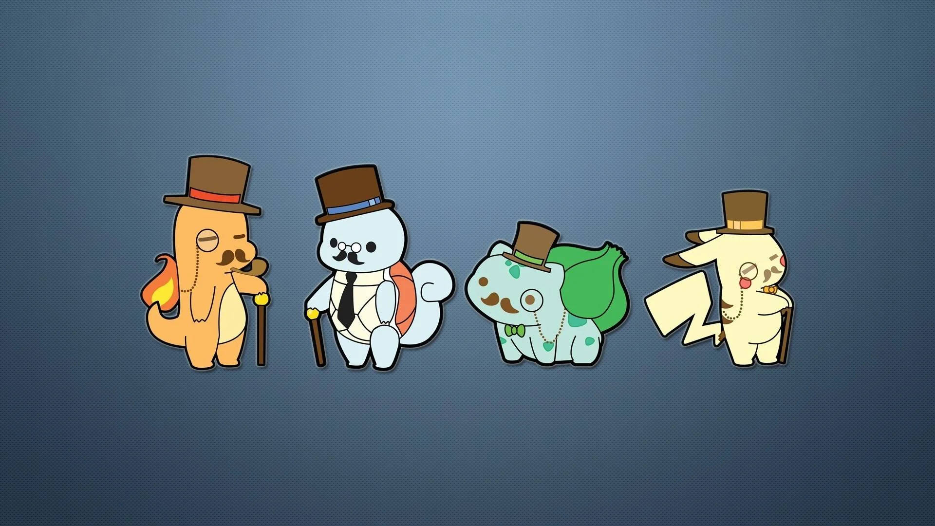 Morsom anime Pokémon-fanart Bakgrunner