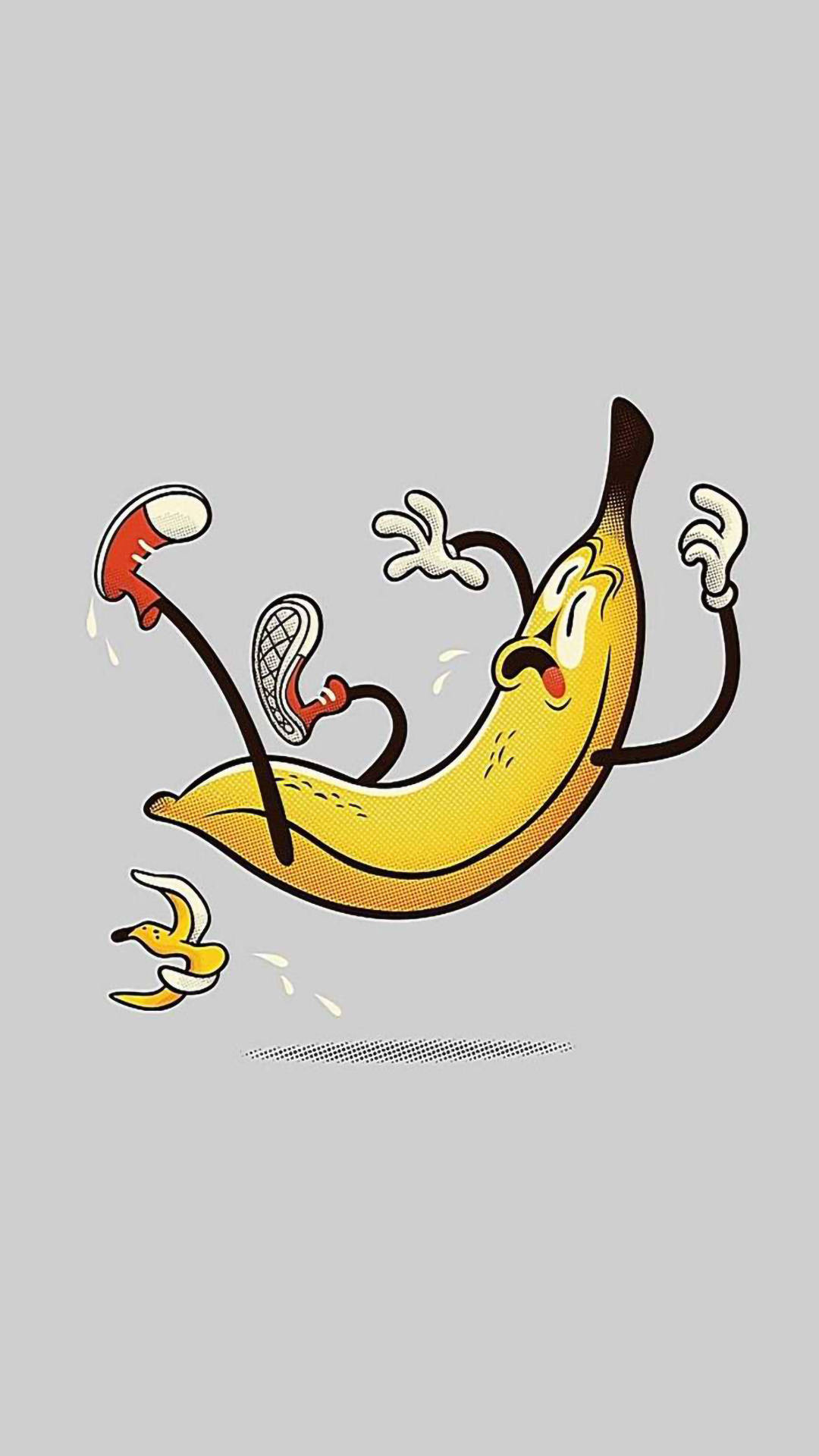 Morsom estetisk banansplitt Bakgrunner