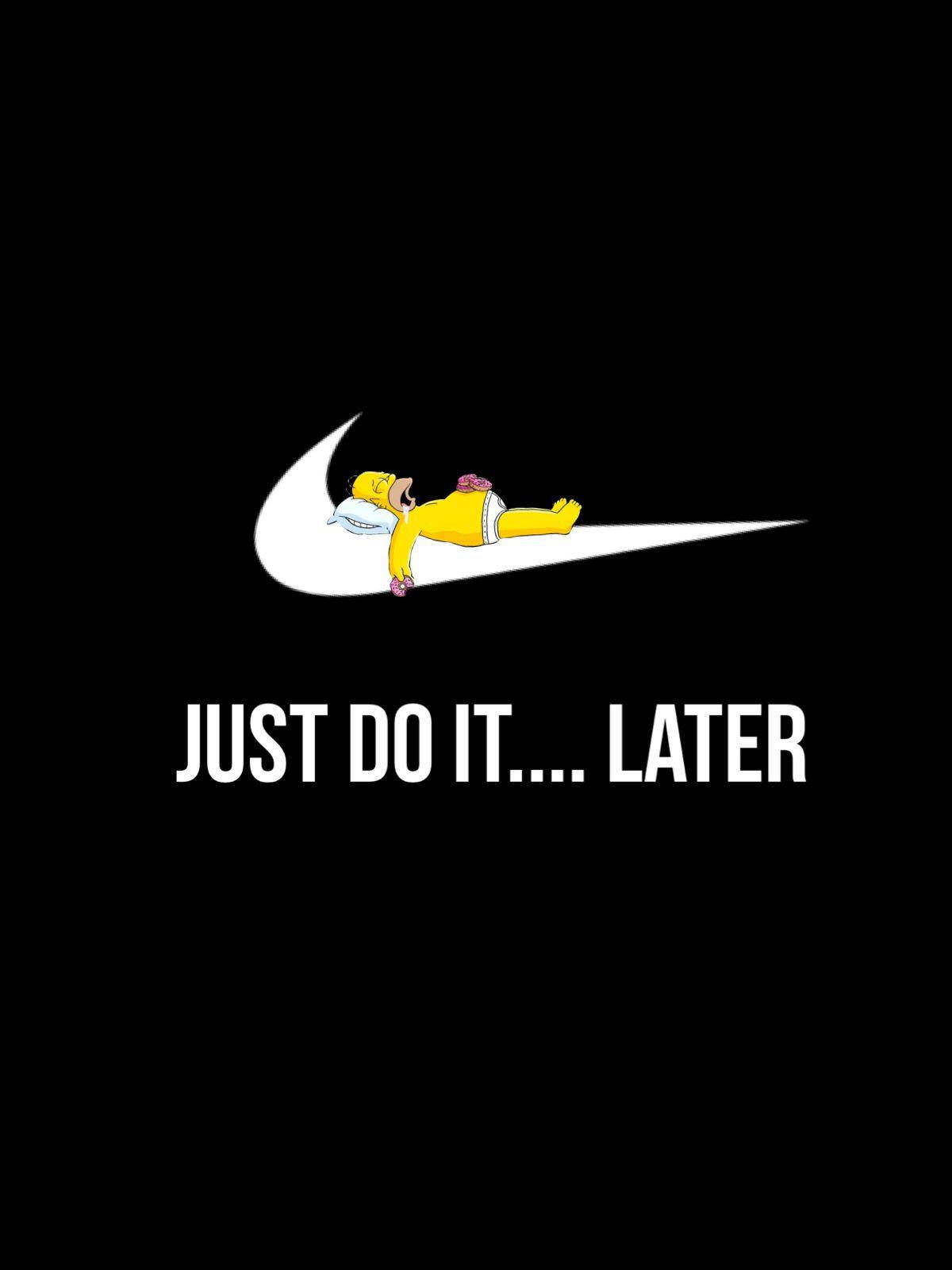 Morsom Homer Nike Estetikk Bakgrunner
