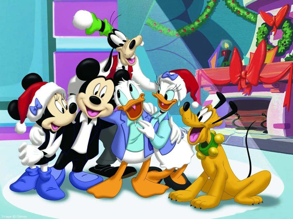 Morsomt Disney-bilde fra Mikke Mus Klubbhus Bakgrunner