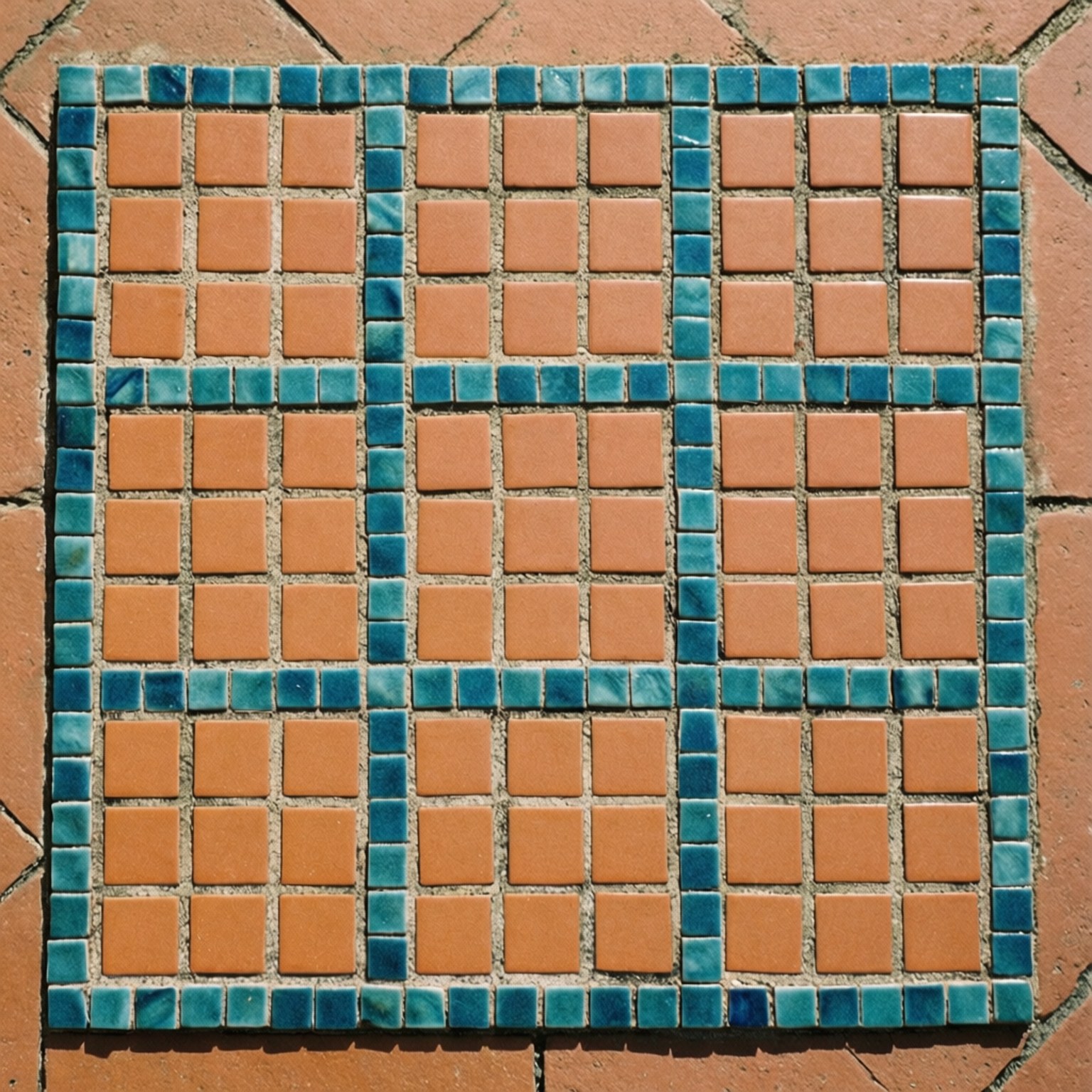 Mosaikk Firkanter Bakgrunner