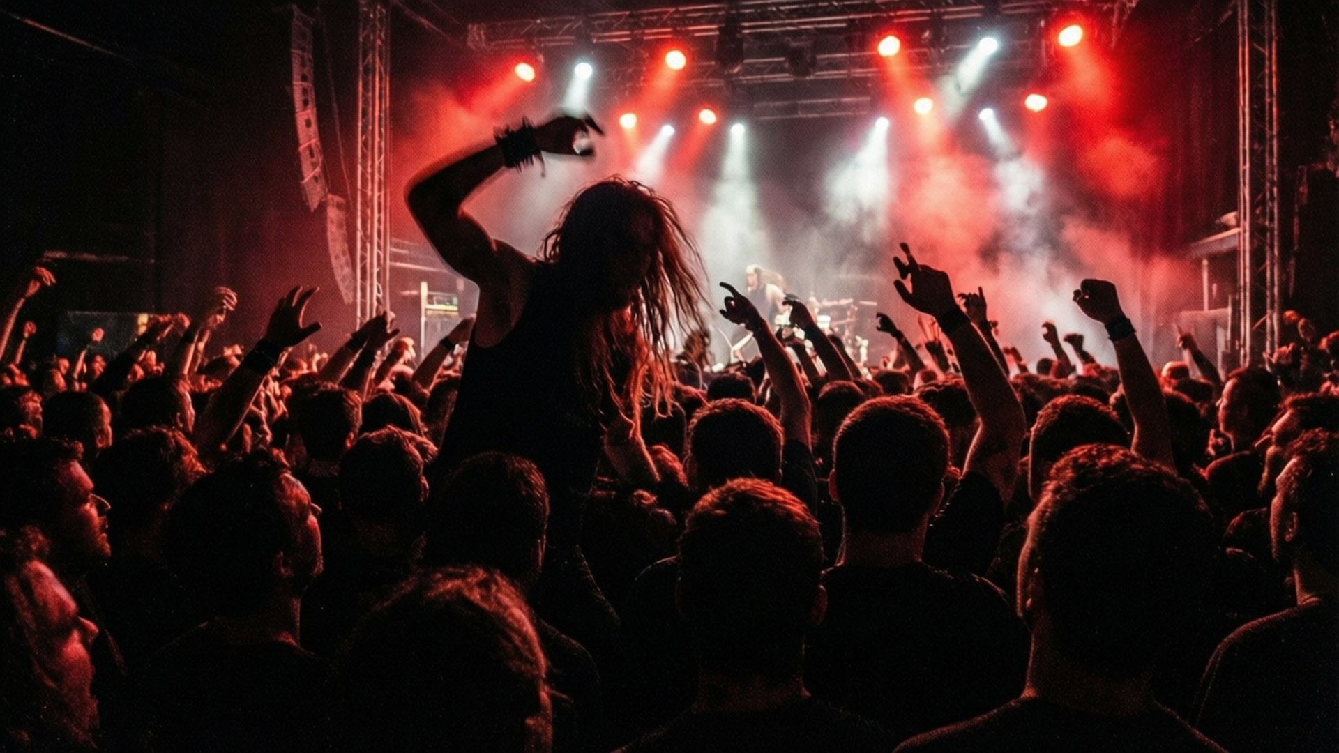 Mosh Pit Kaos Bakgrunner