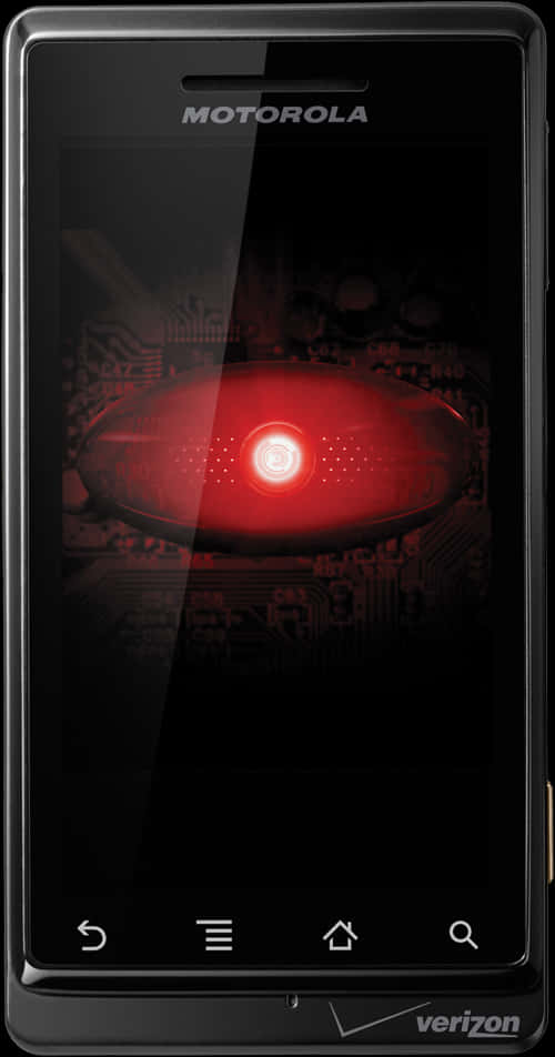 Motorola Android-telefon med rødt øye-bakgrunn Bakgrunner