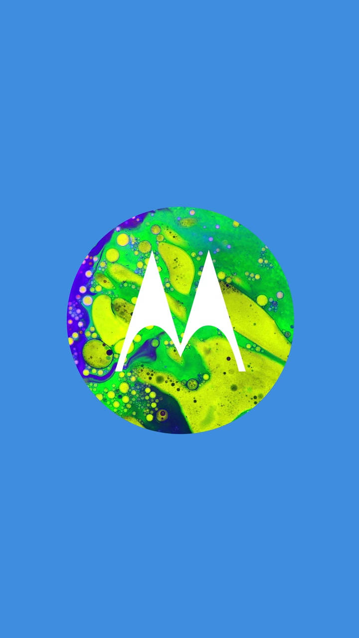 Motorola gulgrønn kunst Bakgrunner