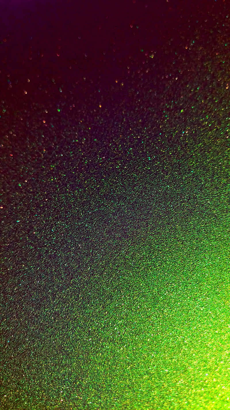 Mørk gradient grønn glitterbakgrunn Bakgrunner