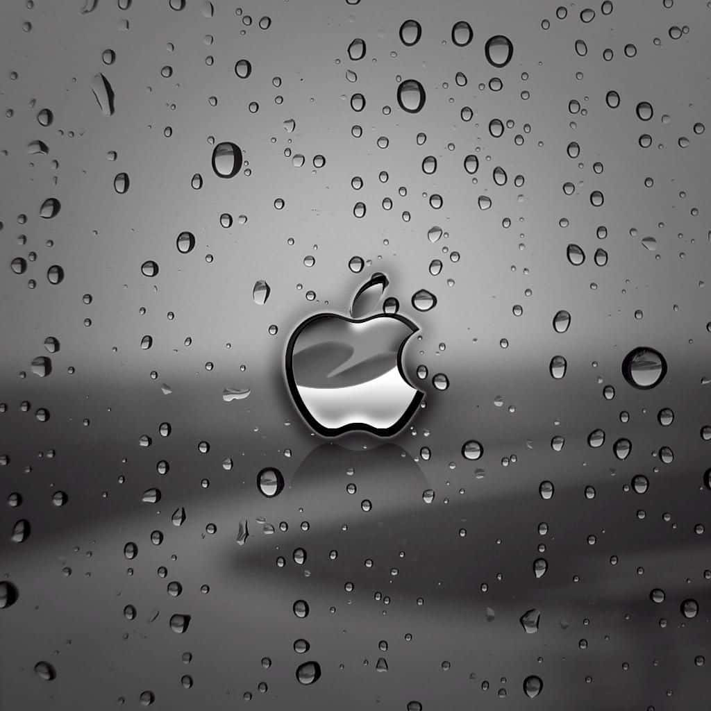 Mørkt søtt Apple-logo iPad Bakgrunner