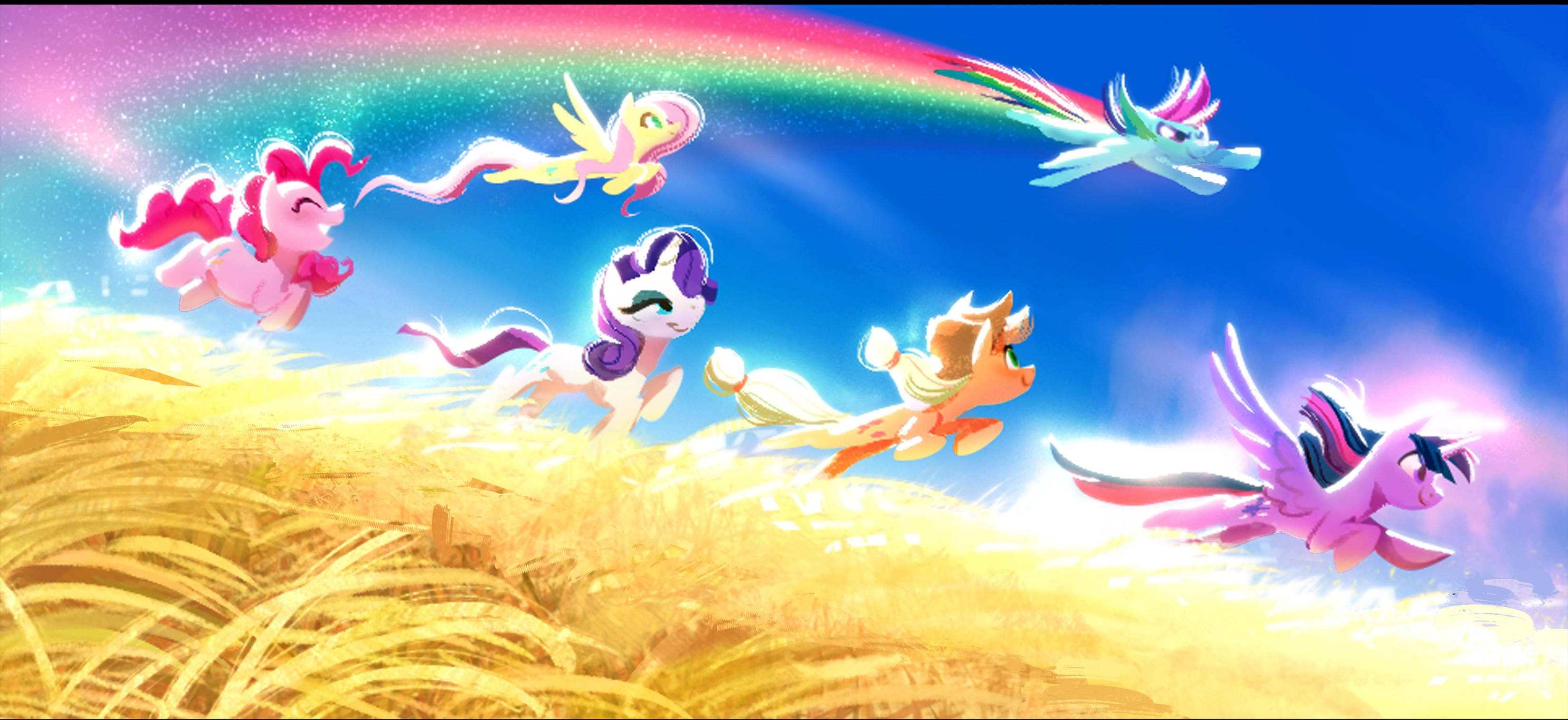 My Little Pony Løpende Skrivebord Bakgrunner