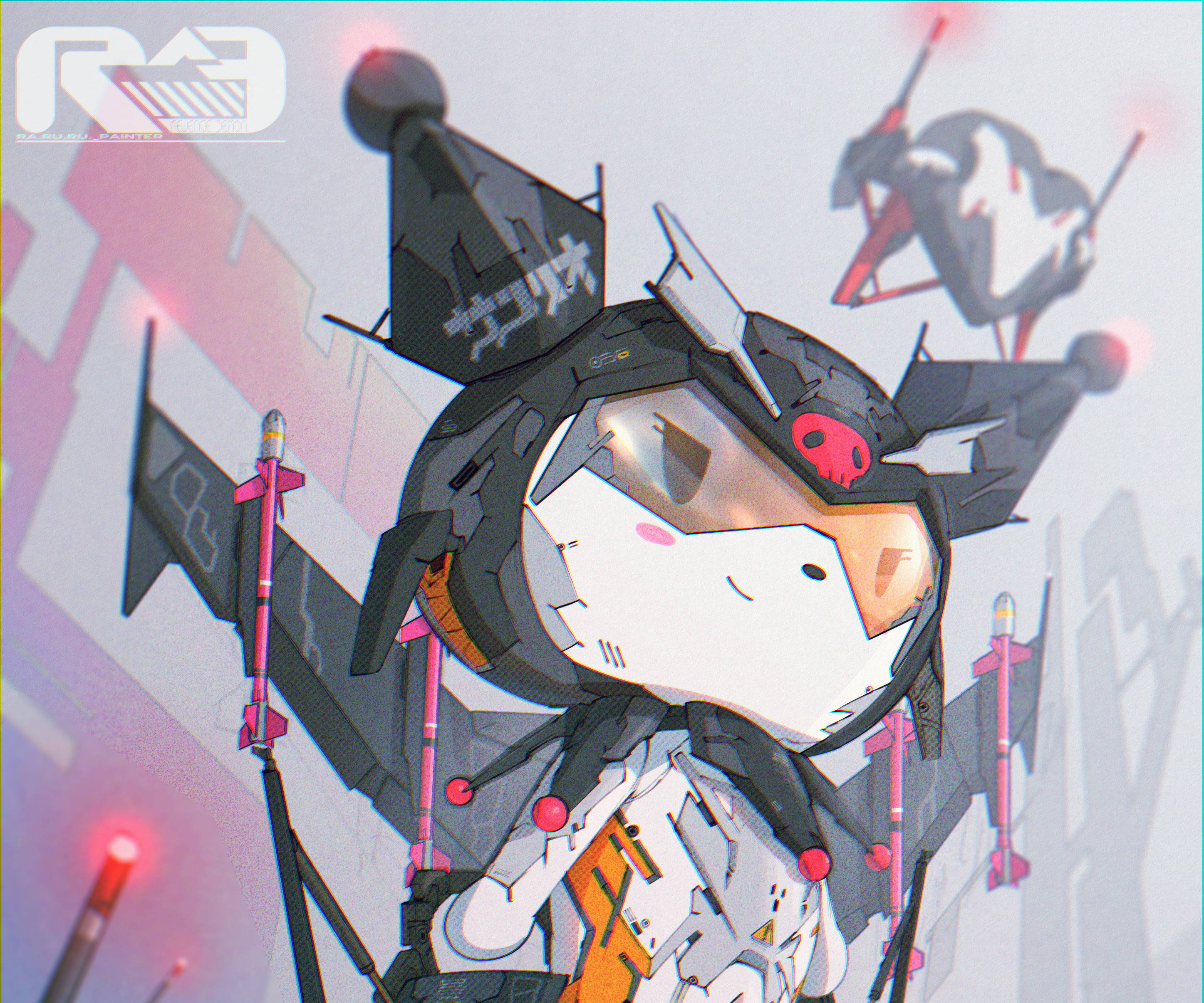 My Melody Kurumi i robotantrekk Bakgrunner