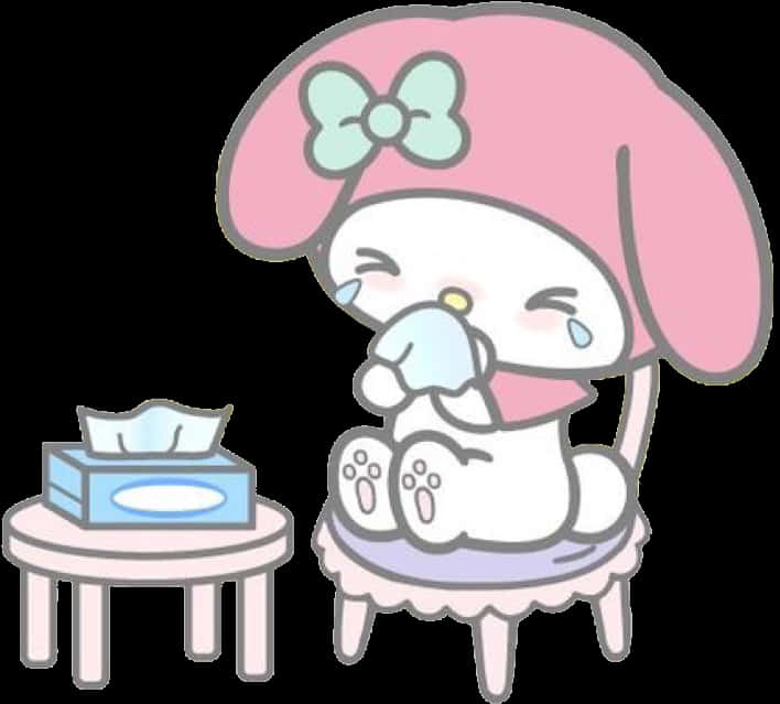 My Melody nyser søtt Bakgrunner