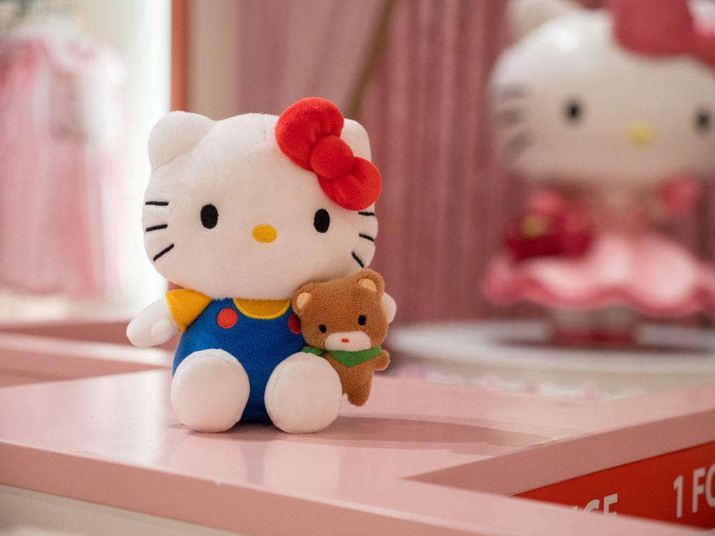 Myk tegneserie Hello Kitty PFP Bakgrunner