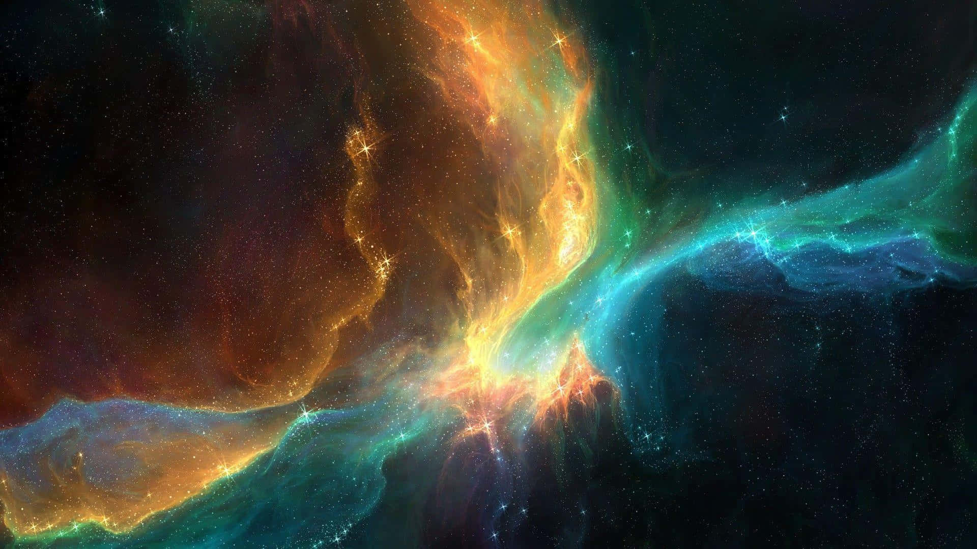Mystisk mørk tåke i kosmos' dyp Bakgrunner
