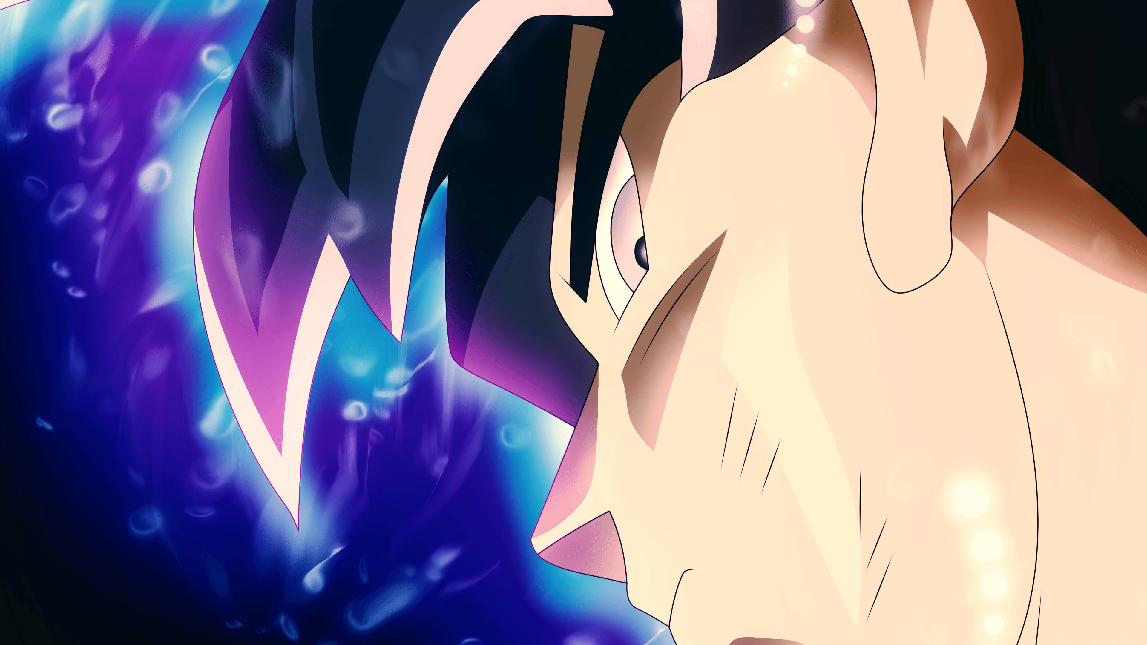 Nærbilde Ultra Instinct Goku Bakgrunner
