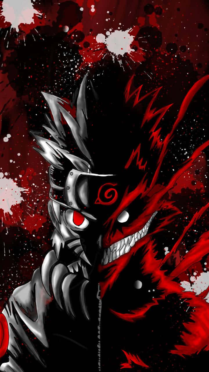 Naruto-ansikt og Karuma Bakgrunner