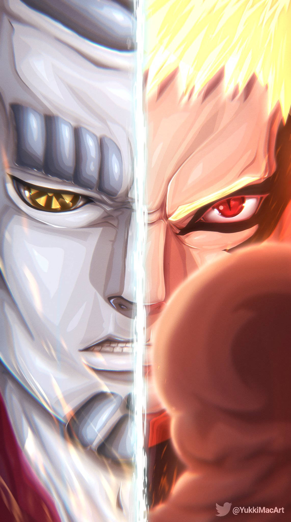Naruto Baryon-modus delt bilde Bakgrunner