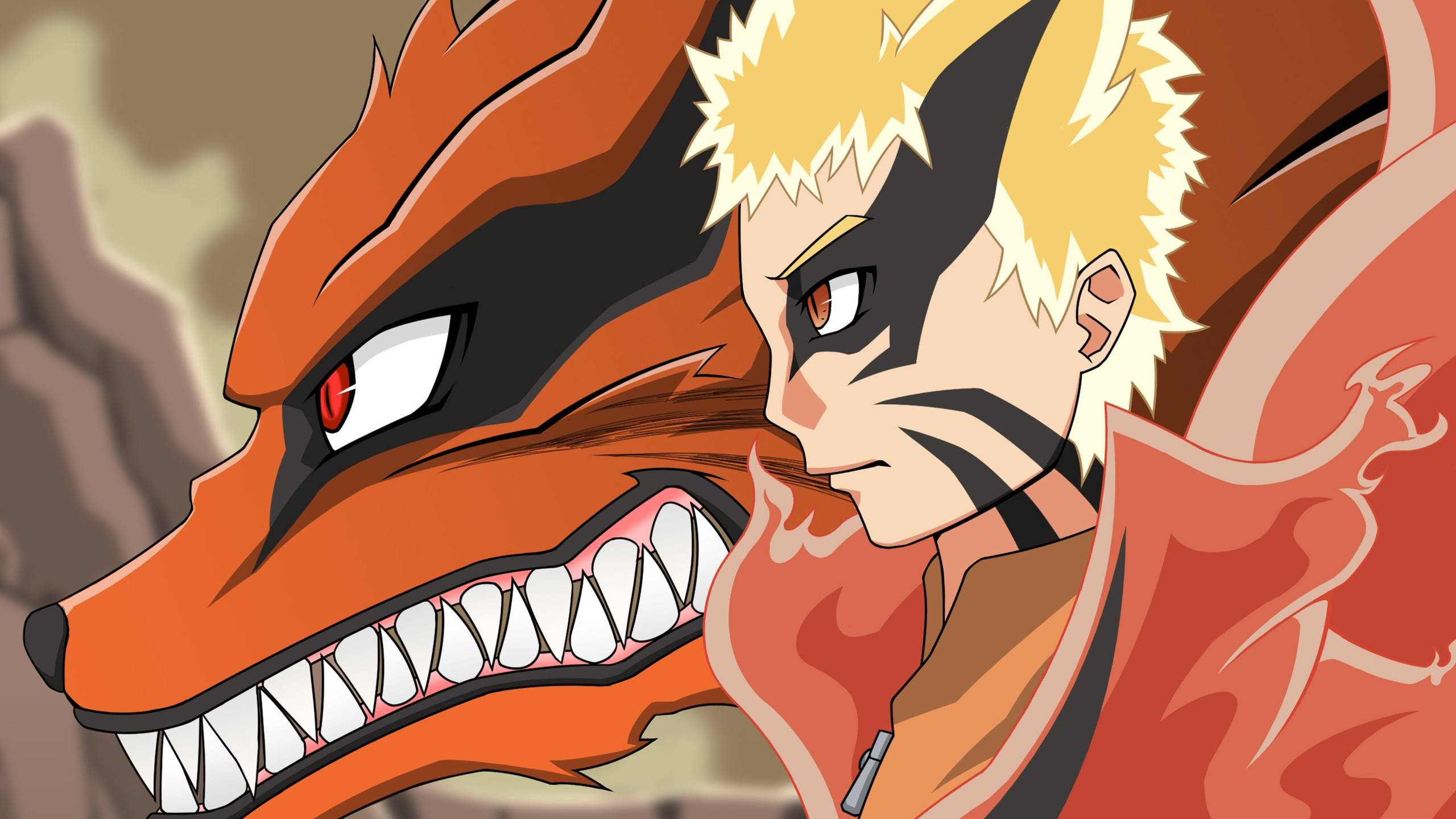 Naruto Baryon-modus Kurama Bakgrunner