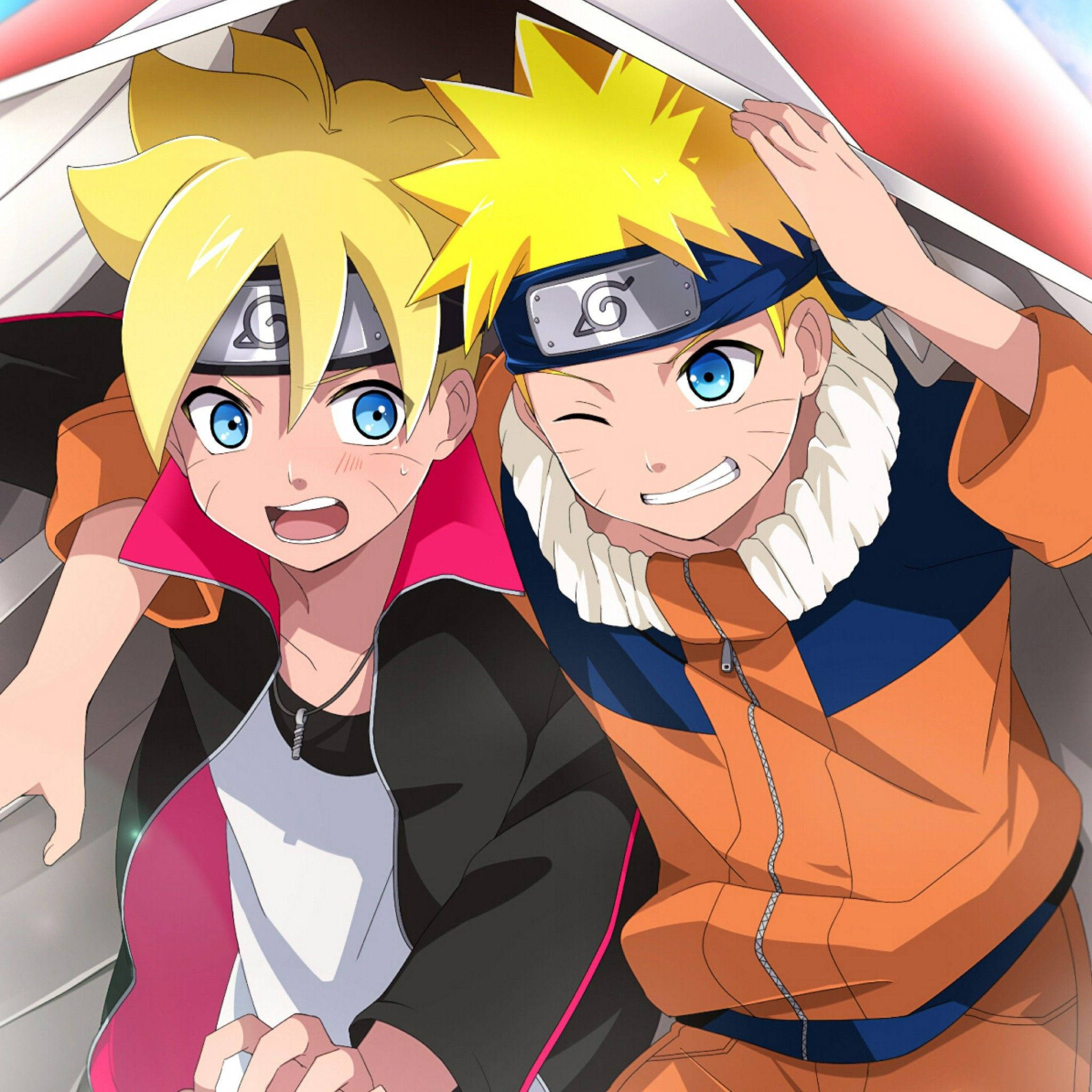 Naruto Boruto Barneplakat Bakgrunner