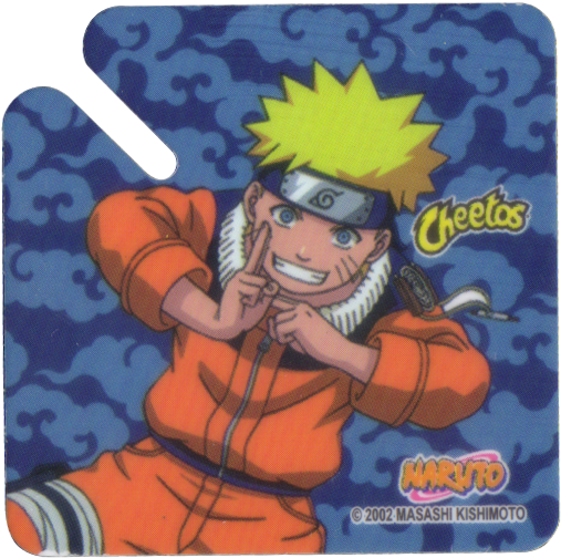 Naruto Cheetos Reklamekort Bakgrunner