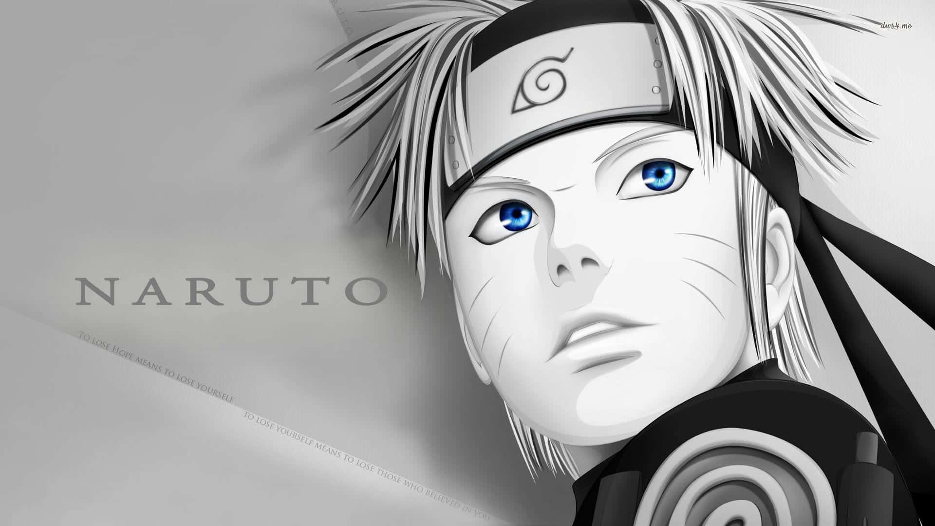 Naruto Hvite Blå Øyne Bakgrunner