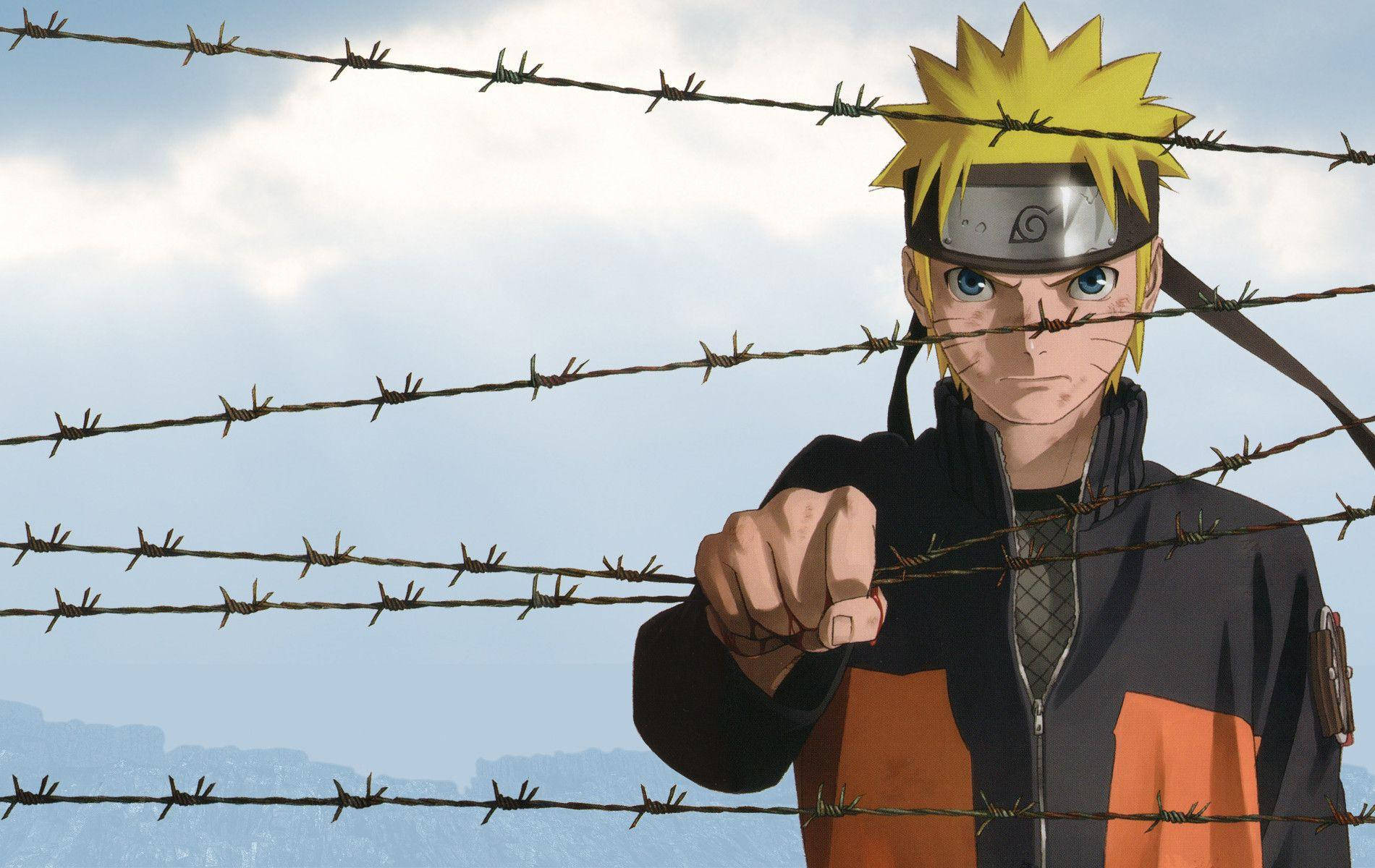 Naruto i piggtråd-plakat Bakgrunner