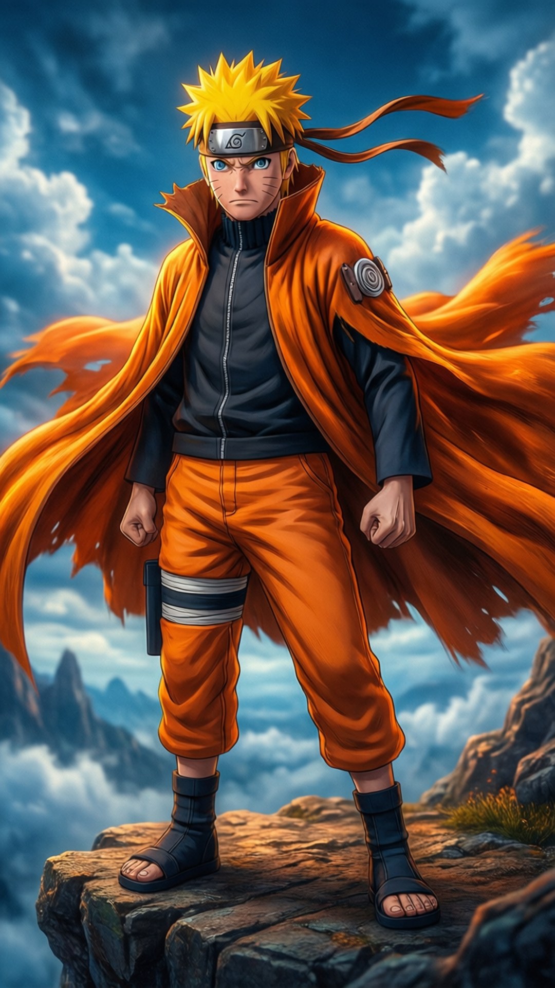 Naruto i visdomsmodus Bakgrunner