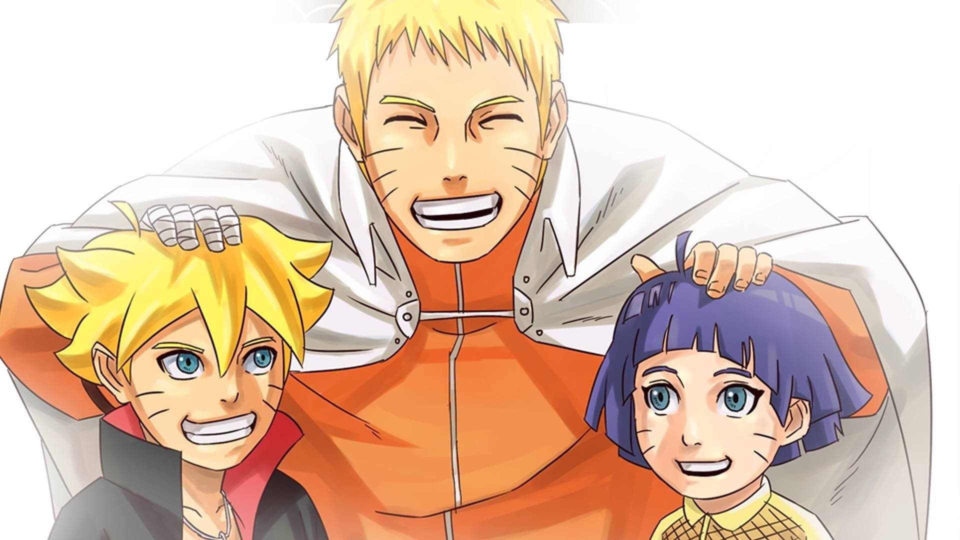 Naruto Live Boruto og Himawari Bakgrunner