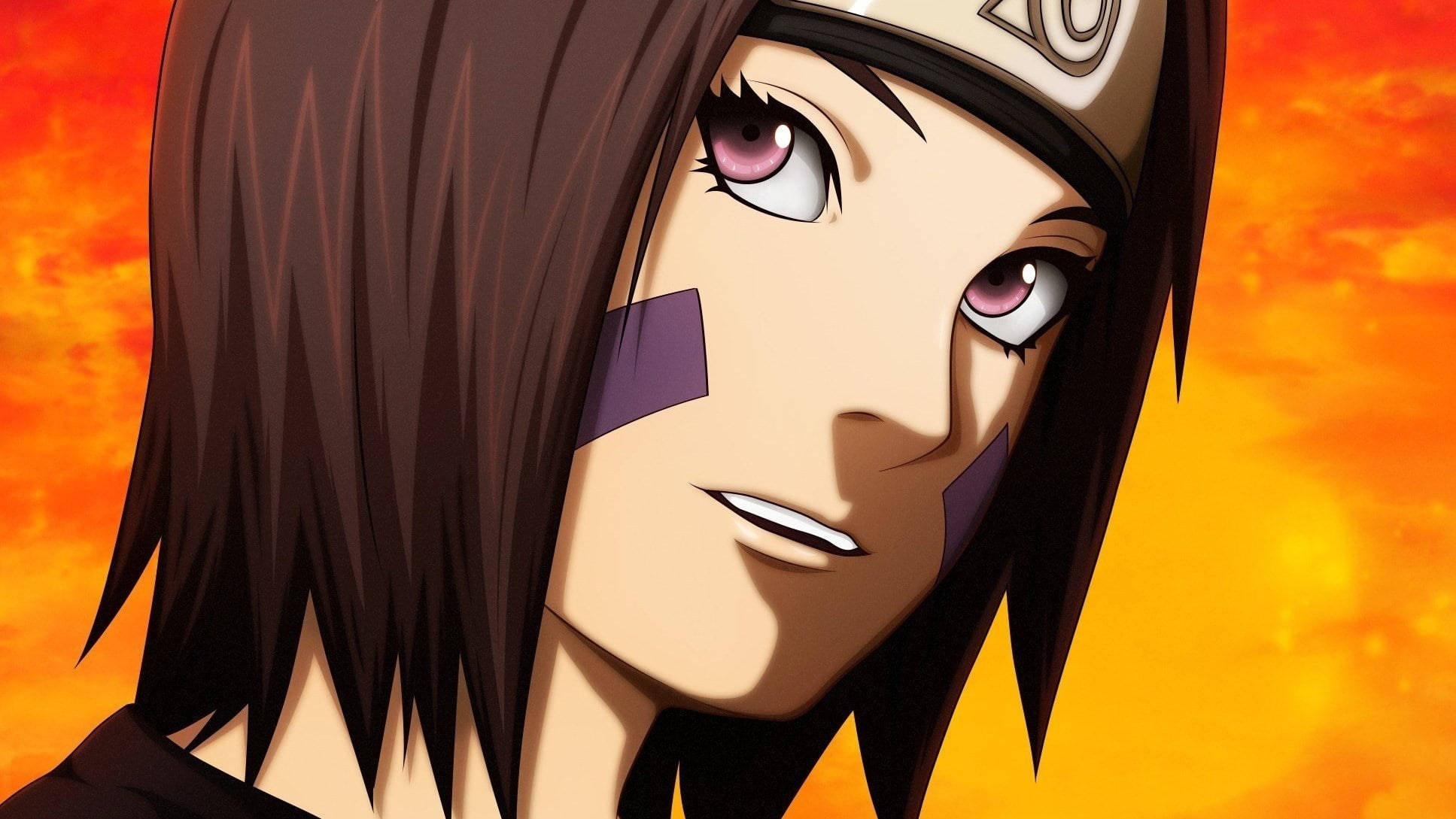 Naruto Live Rin Nohara Nærbilde Bakgrunner