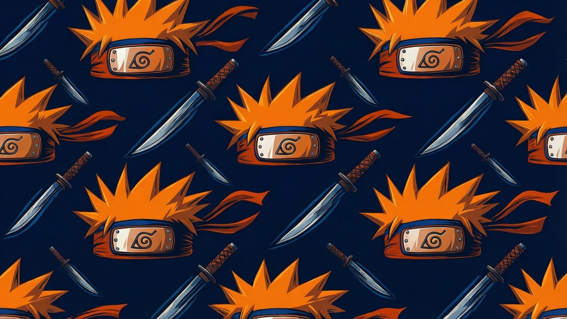 Naruto-mønster SVG Bakgrunner