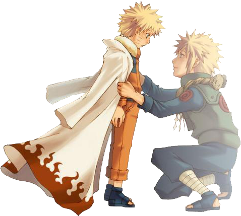 Naruto Møter Fremtidsversjonen Av Seg Selv Bakgrunner