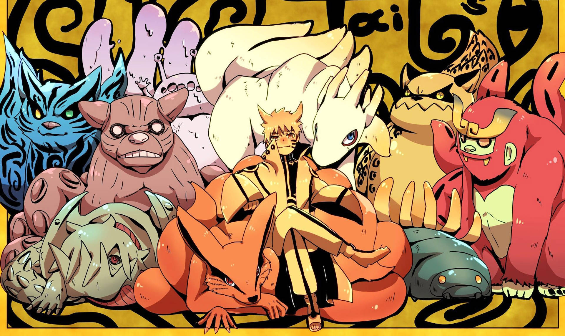 Naruto og haleløvene plakat Bakgrunner
