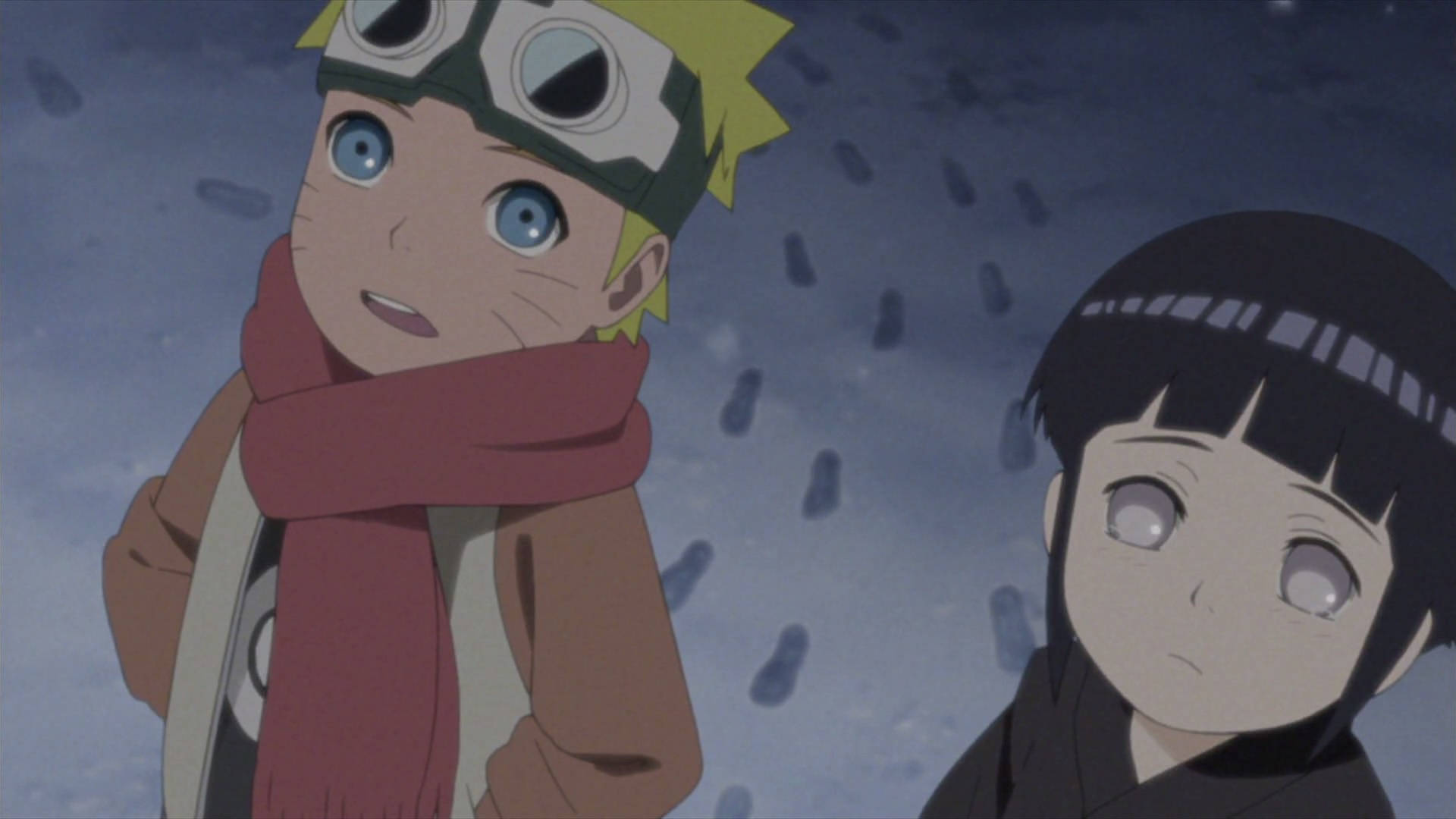 Naruto og Hinata som barn Bakgrunner