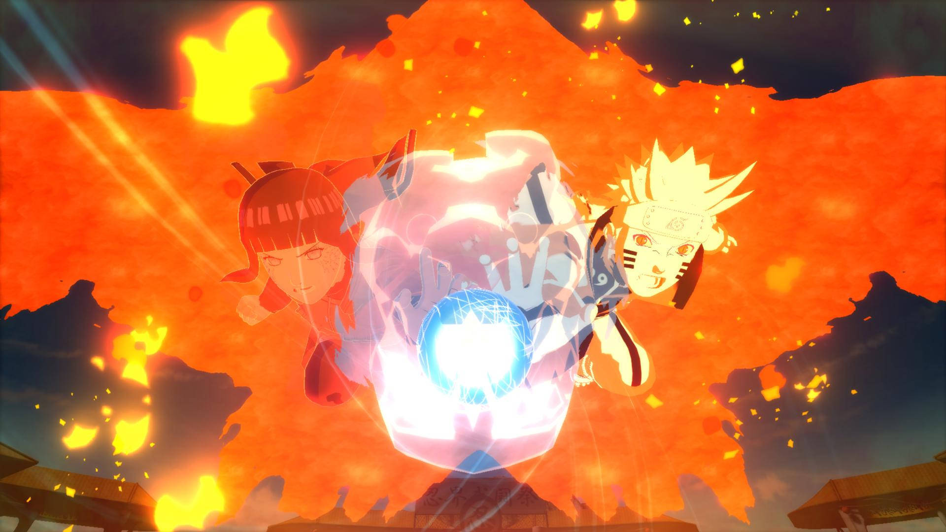 Naruto og Hinata Rasengan Bakgrunner