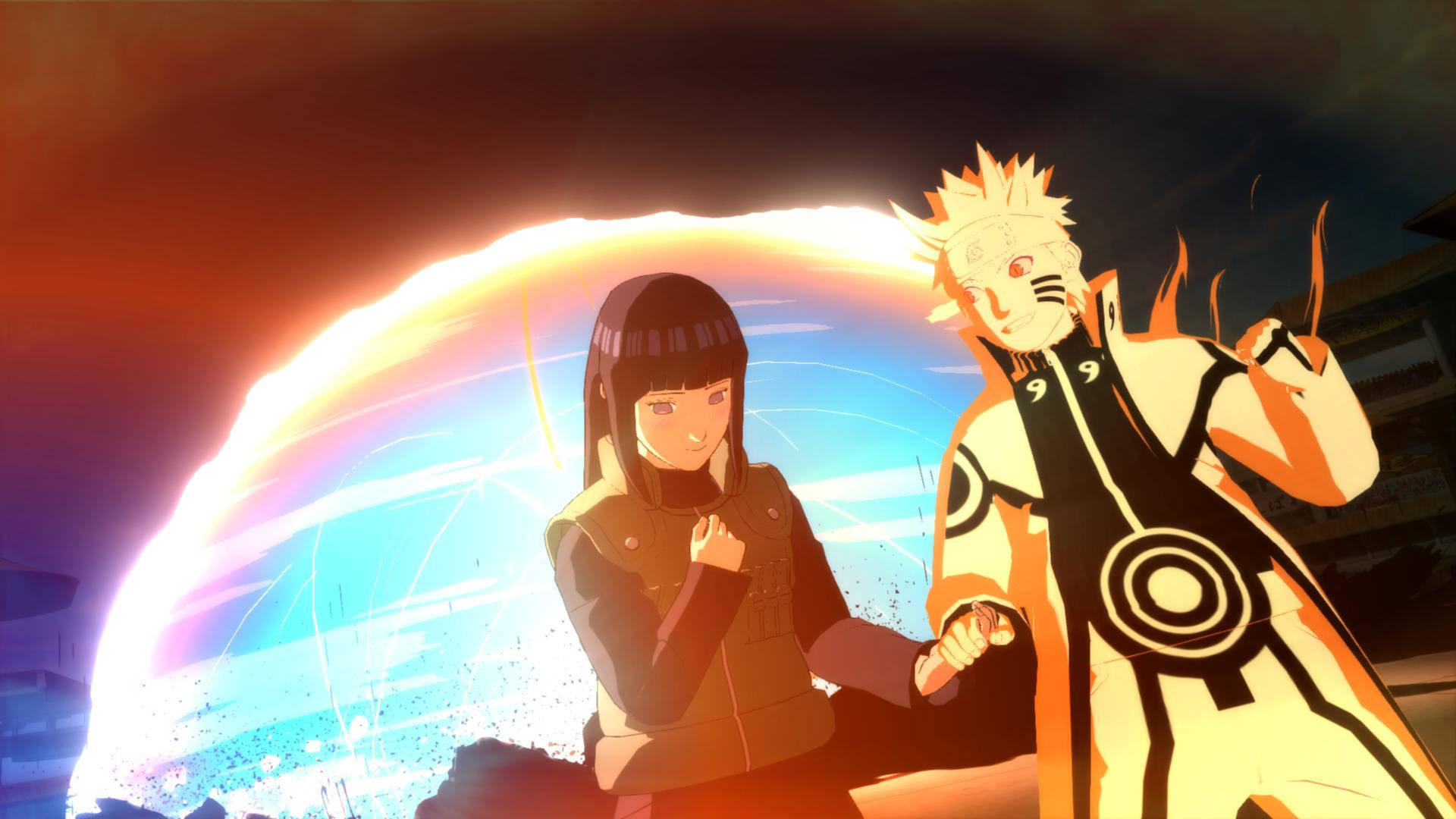 Naruto og Hinata Ninjakrig Bakgrunner