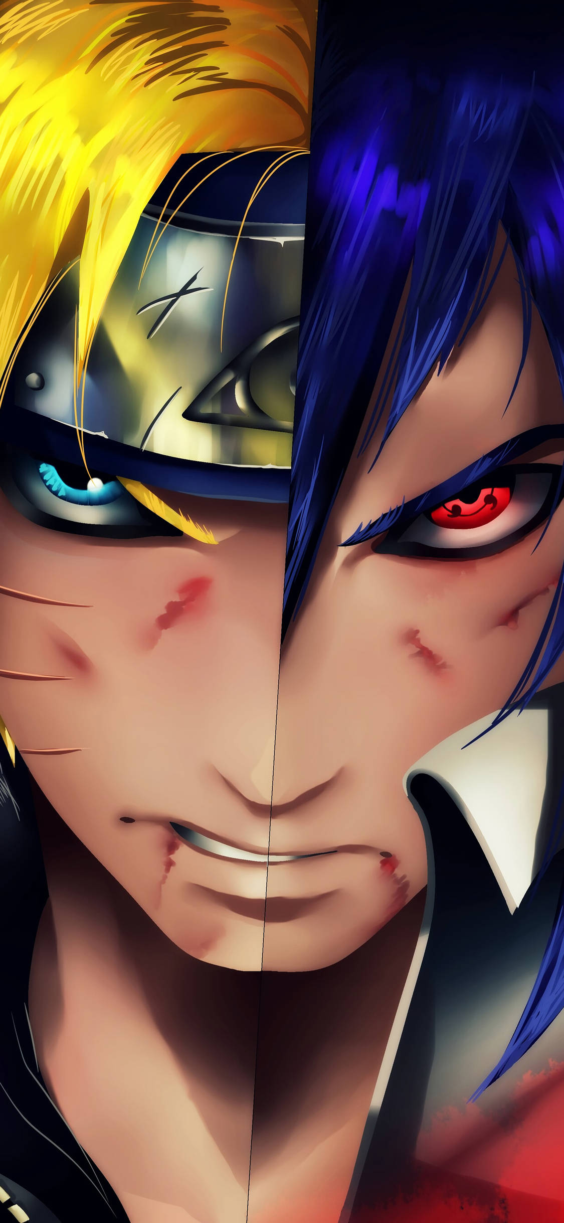 Naruto og Sasuke-fusjon Bakgrunner