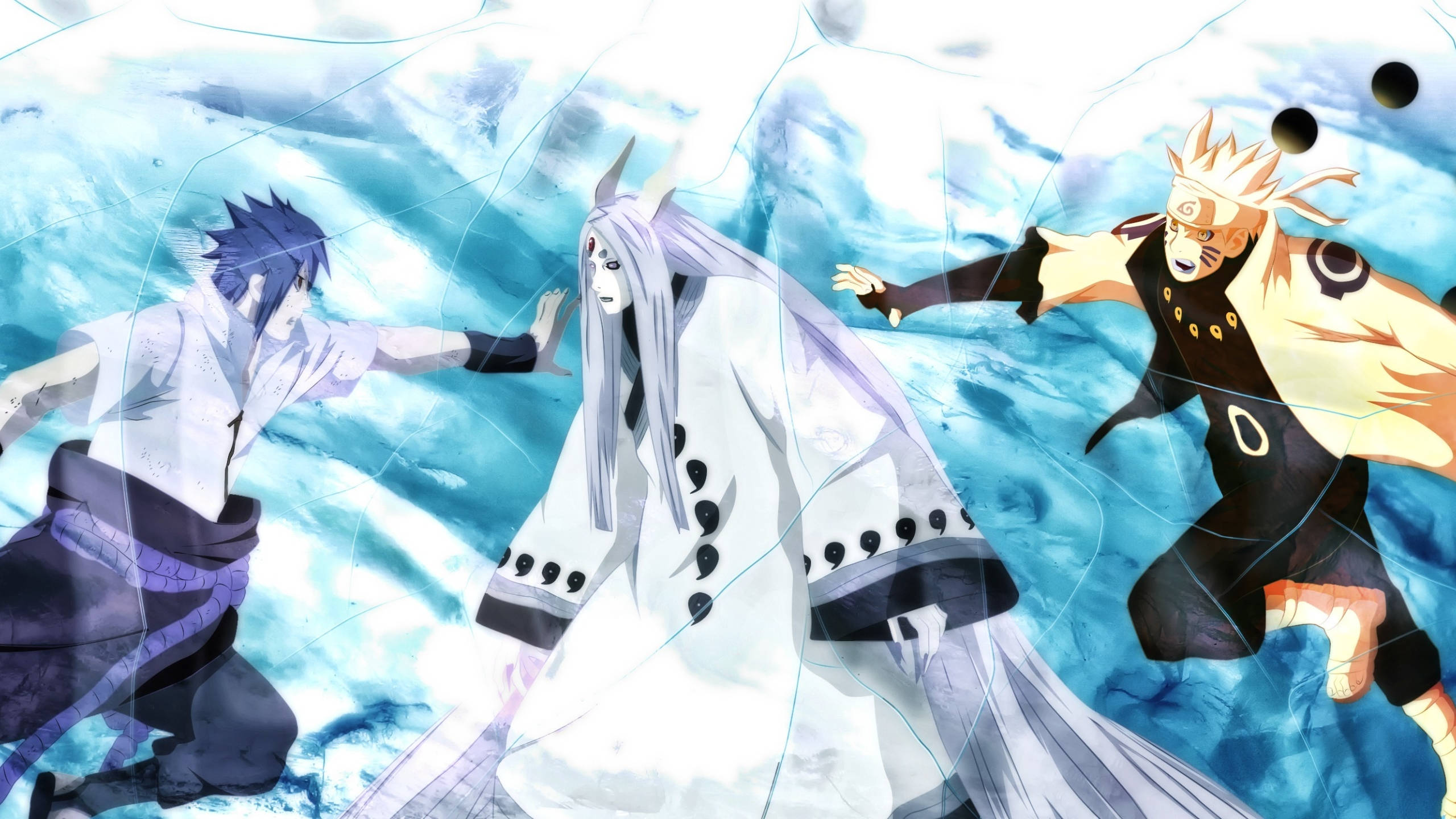 Naruto og Sasuke mot Kaguya Ōtsutsuki Bakgrunner