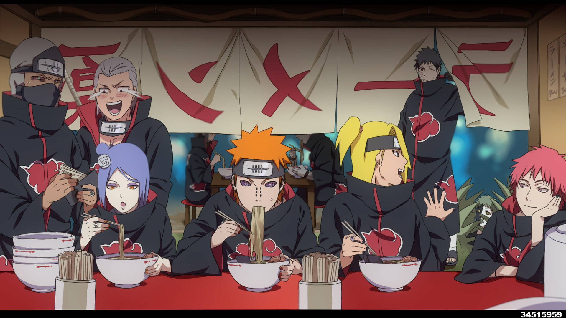 Naruto Pain Middag Bakgrunner