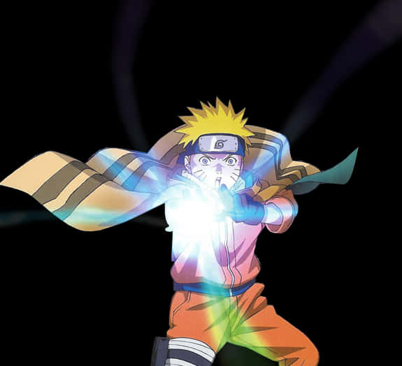 Naruto Rasengan-trening Bakgrunner