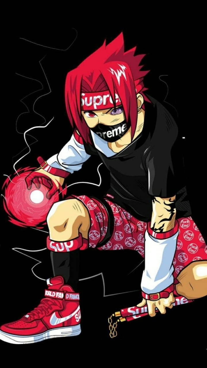 Naruto Supreme Redigert Unge Sasuke Bakgrunner