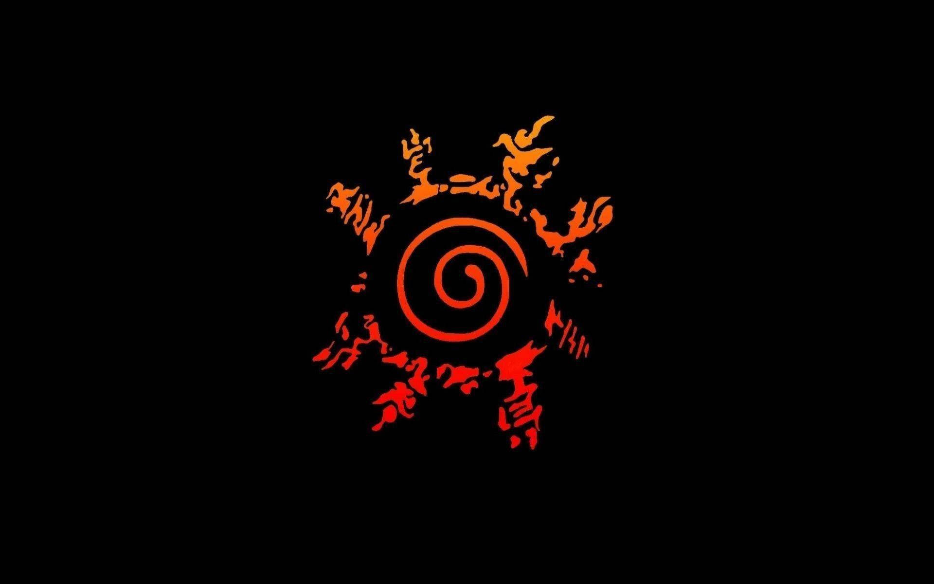 Naruto-symbol spiral Bakgrunner