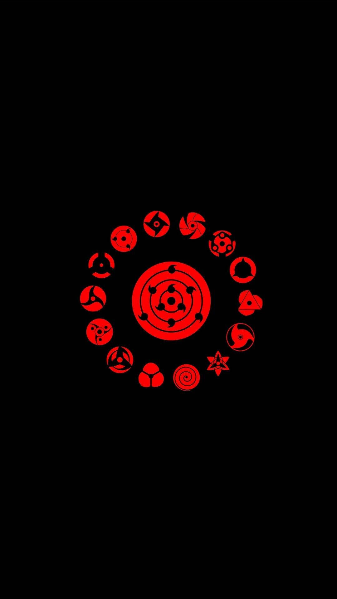 Naruto-symbolsamling Bakgrunner