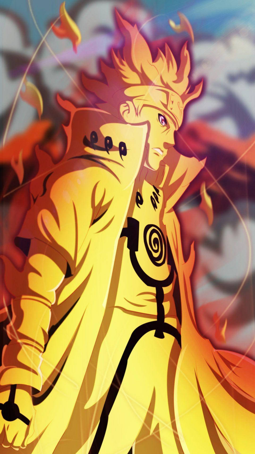 Naruto-telefon sidelengs Bakgrunner