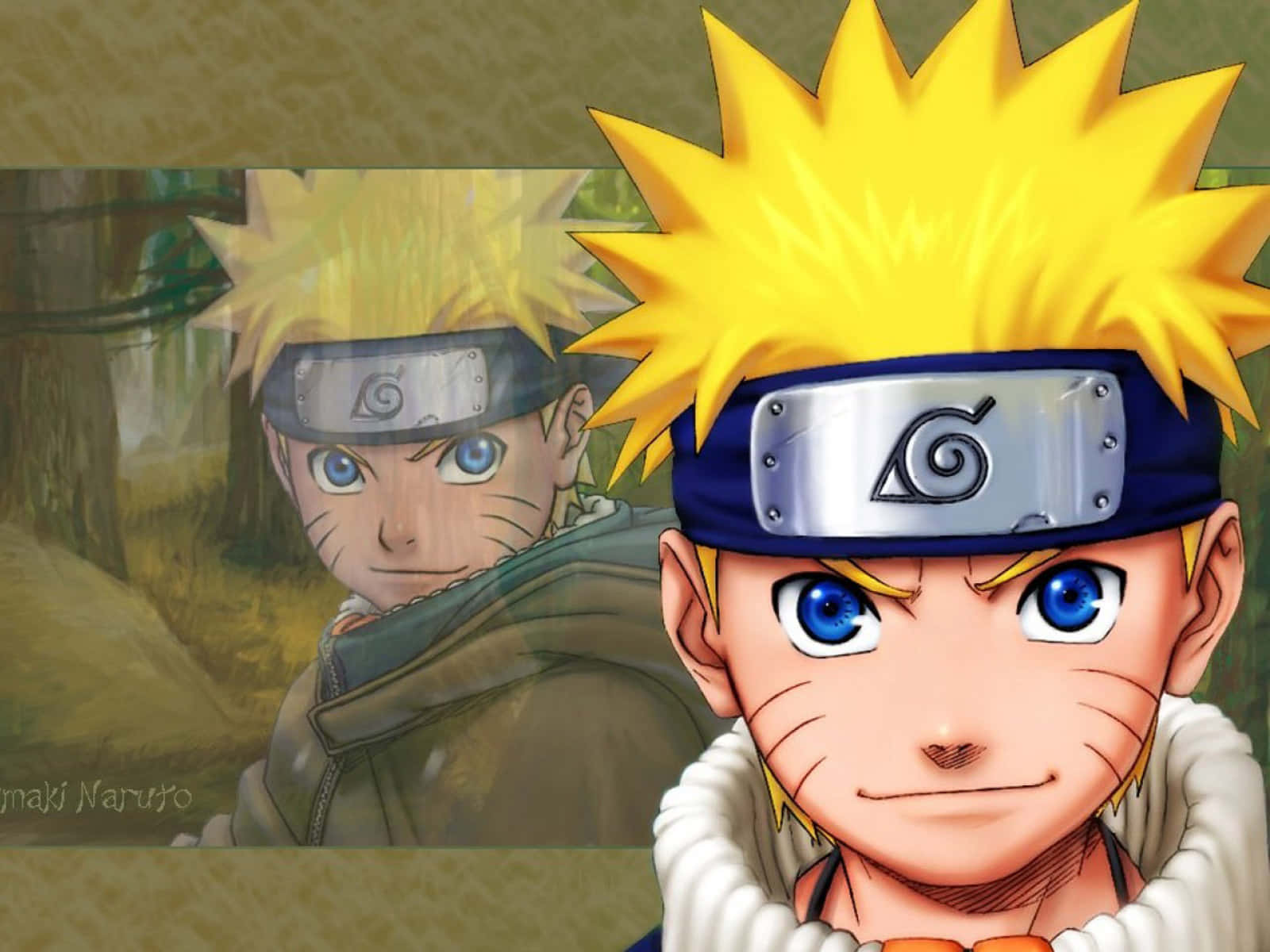 Naruto Uzumaki 4K Nærbilde Bakgrunner