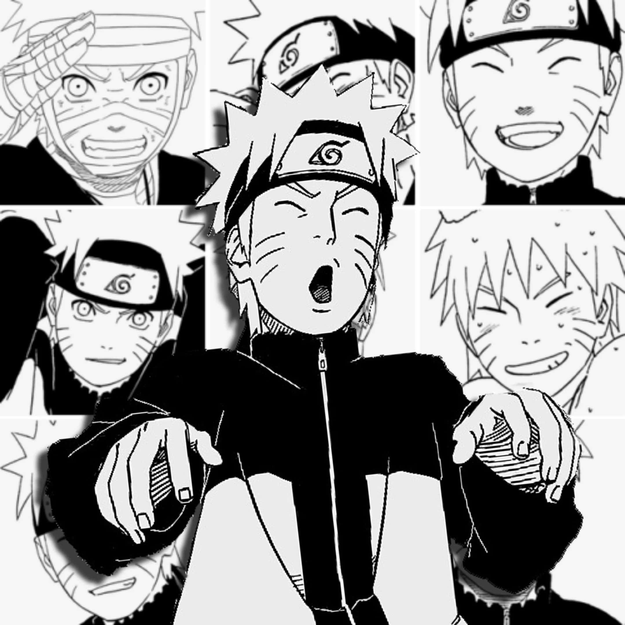 Naruto Uzumaki fra Bladlandsbyen Bakgrunner