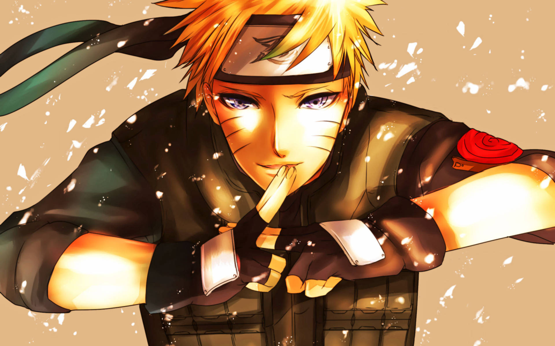 Naruto Uzumaki fan-kunst Bakgrunner