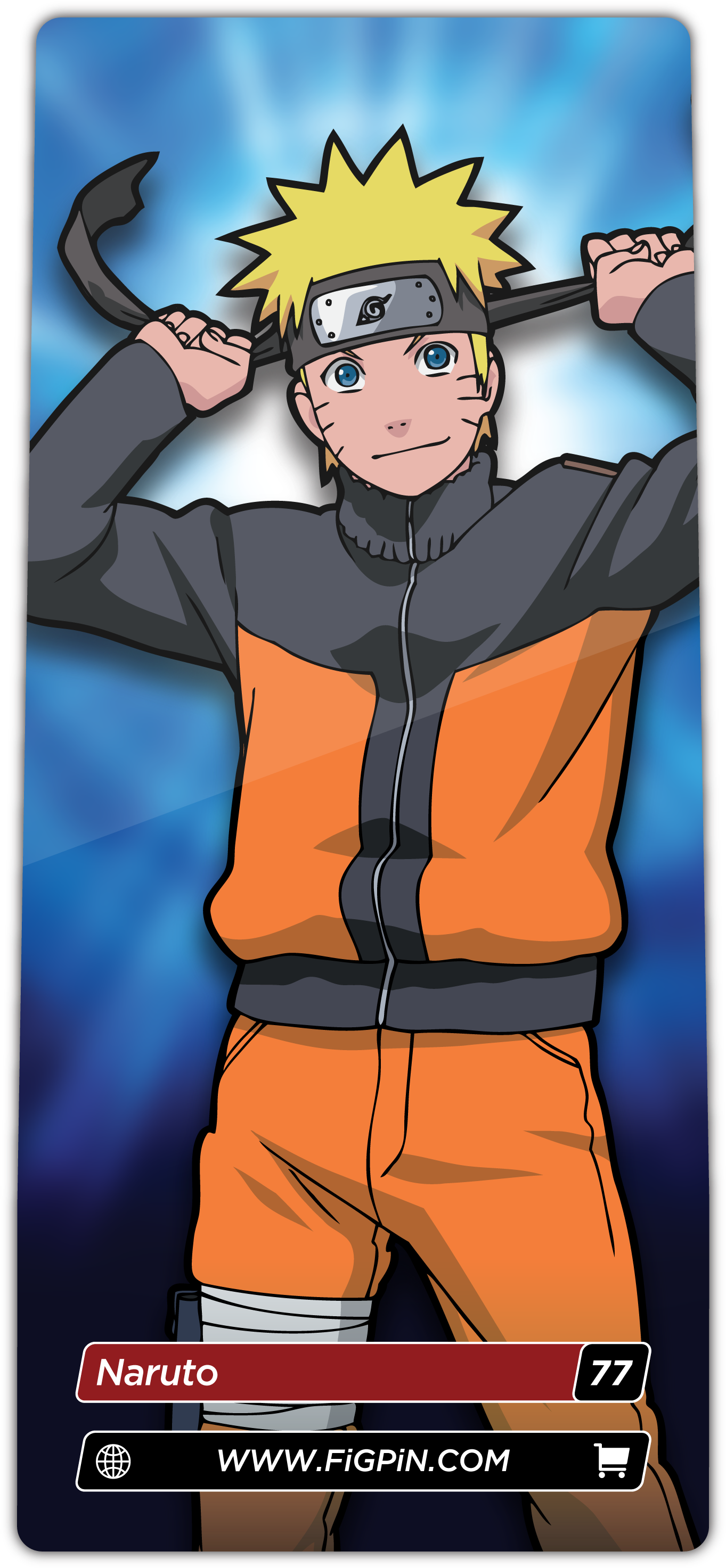 Naruto Uzumaki Figur-pinne Samleobjekt Bakgrunner