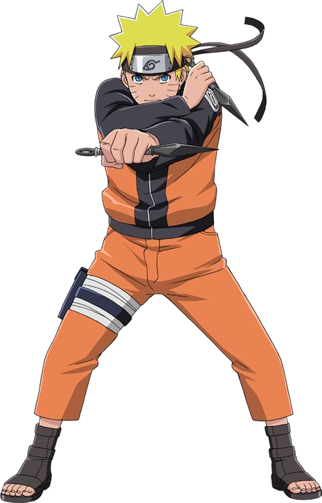 Naruto Uzumaki klar for kamp Bakgrunner
