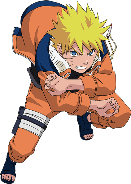 Naruto Uzumaki Klar for Kamp Bakgrunner