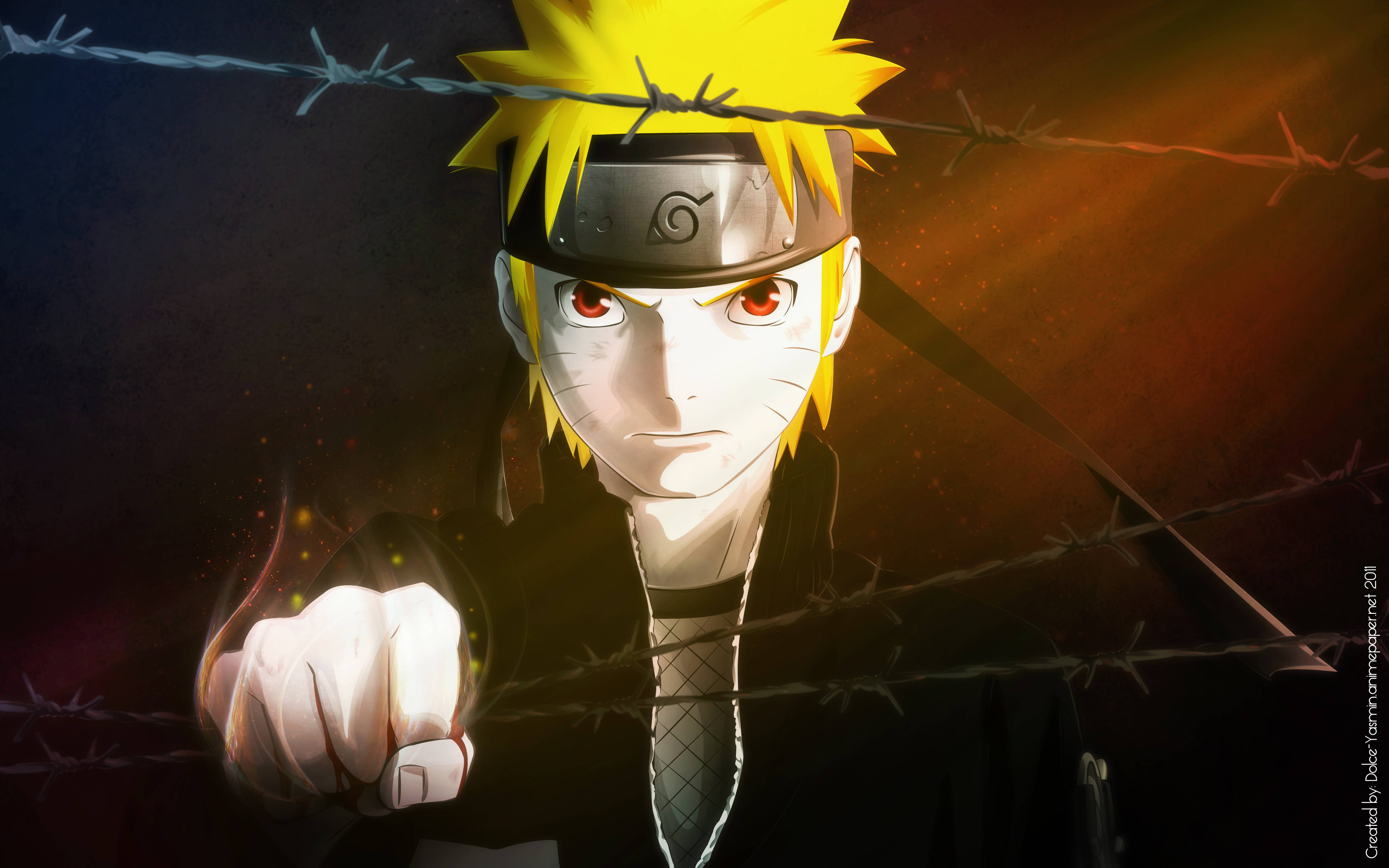 Naruto Uzumaki Pigtråd Bakgrunner